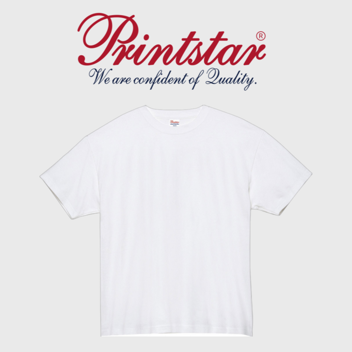 프린트스타 14수 반팔티 148HVT 헤비웨이트 두꺼운 단체 무지 티셔츠