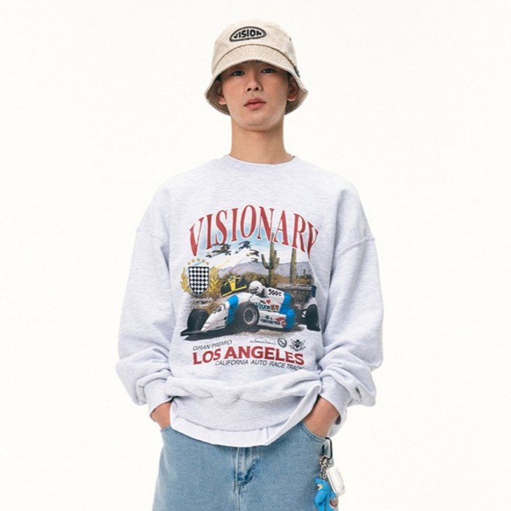 비전스트릿웨어 Racing Crewneck 맨투맨 VS2301CR06 비전스트릿웨어 Racing Crewneck 맨투맨 VS2301CR06