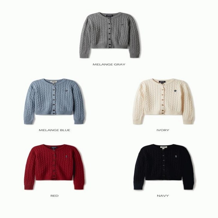 후아유 여성용 스티브 케이블 가디건 Steve Cable Cardigan WHCKE4901F 17