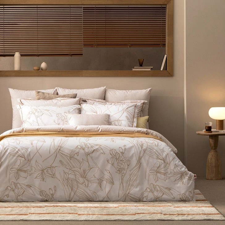 전고객이불솜 블랑데보쥬 프랑스직수입 퍼케일면 호텔식 침구 풀세트 카라멜블라썸 이불커버매트리스커버베개커버