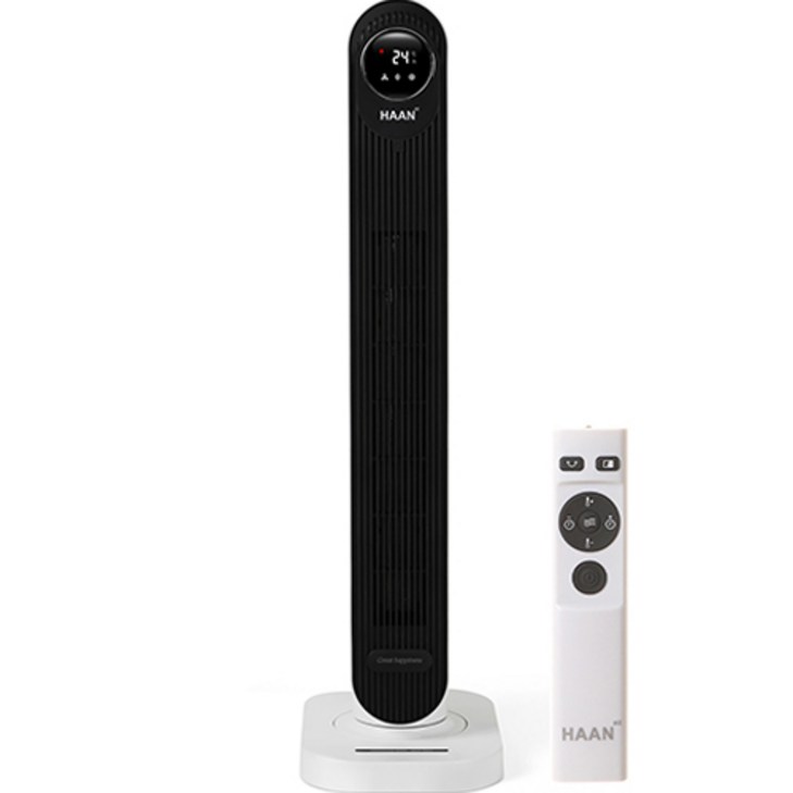한경희 초저소음 스마트 PTC 타워형 온풍기, HAANP7000, 화이트블랙 한경희 초저소음 스마트 PTC 타워형 온풍기, HAANP7000, 화이트블랙
