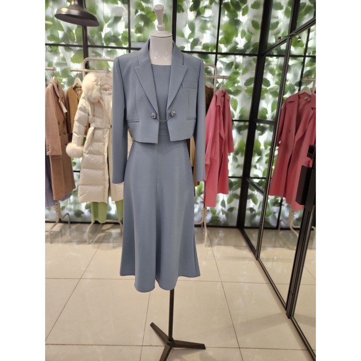 듀엘 DEWE 자켓 SET 원피스 D234MSE038  NC일산