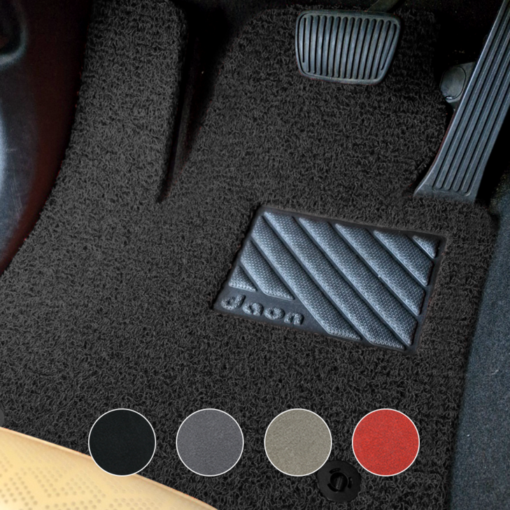 다온 자동차 코일매트 확장형 국산차 수입차 전차종 운전석 좌석별 4가지 색상, 그레이