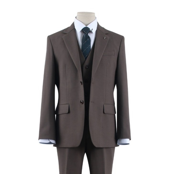 사계절 솔리드 셋업 브라운 정장세트 TSU315068