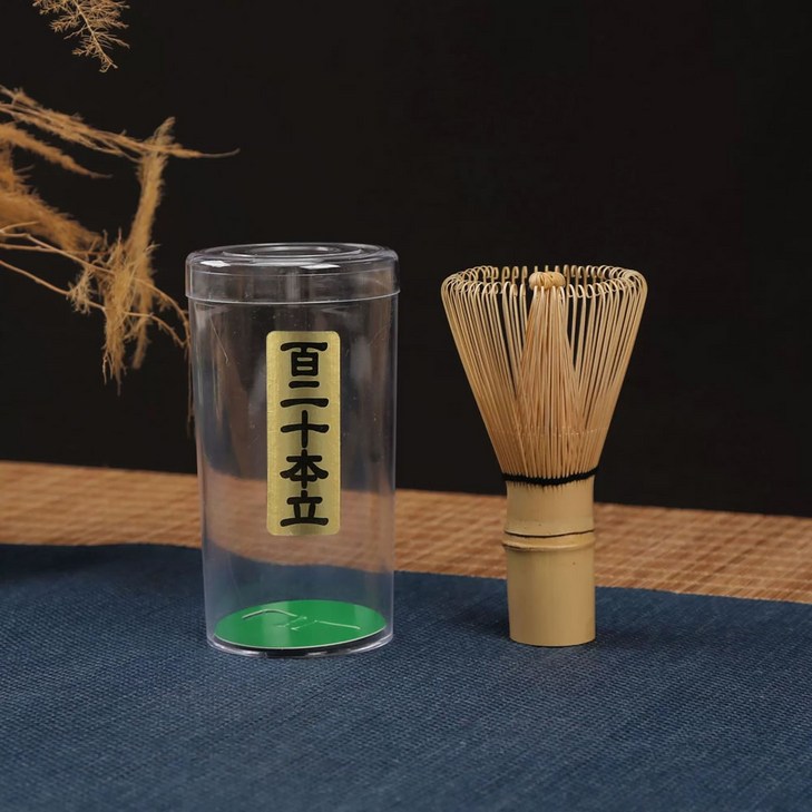 일본식 차선 대나무로 만들어진 백이십본립 말차가루 120본