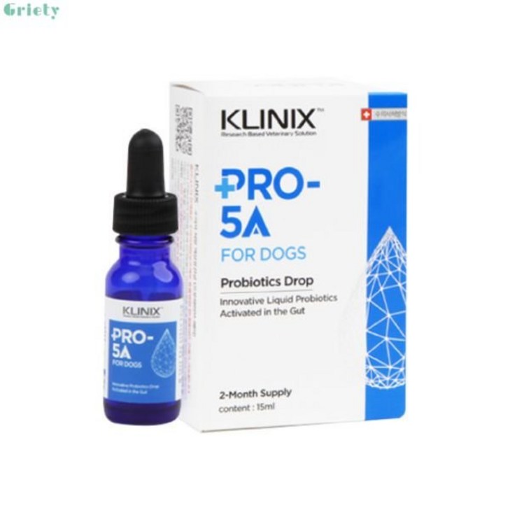 클리닉스 PRO5A 프로 파이브 에이 강아지용 액상유산균 15ml 11203483 클리닉스 PRO5A 프로 파이브 에이 강아지용 액상유산균 15ml 11203483