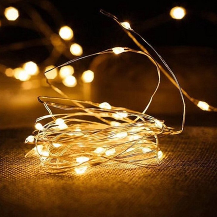 LED와이어전구 조명램프 2M  건전지