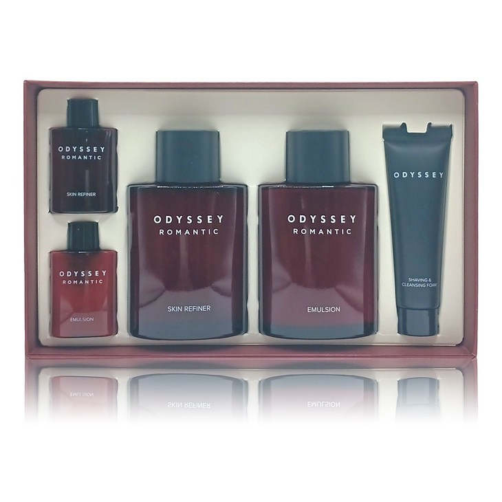 아모레퍼시픽 오딧세이 로맨틱 스킨 리파이너  에멀전 2종세트 기초화장품