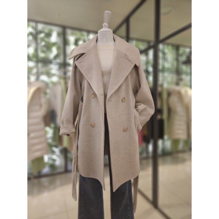 듀엘 DEWE 와이드카라 반코트 L244PSH504NC일산