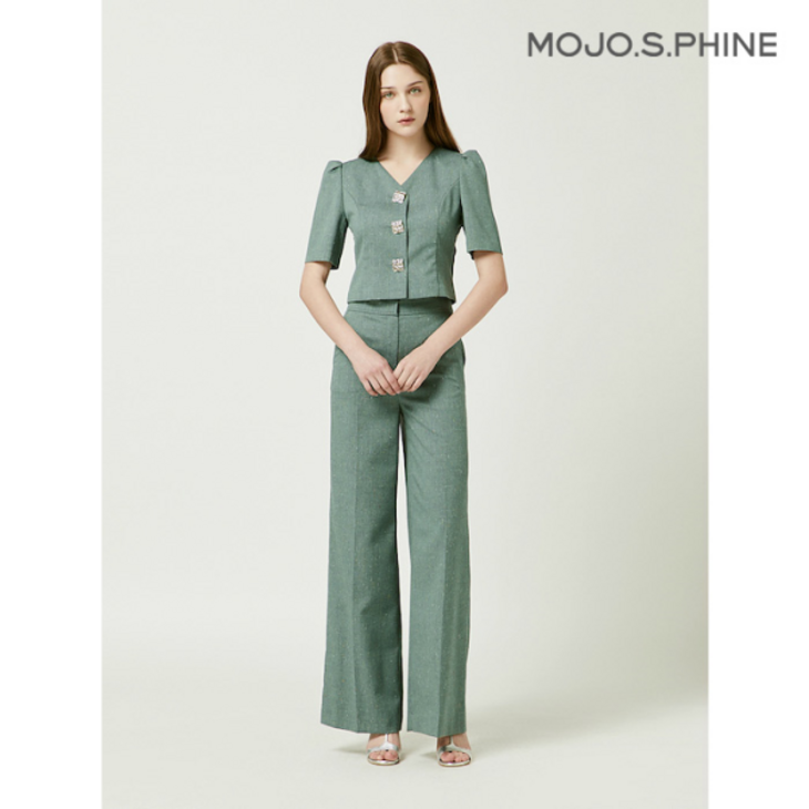 모조에스핀 일자핏 셋업 팬츠 MTJ232MSA138DH3194789