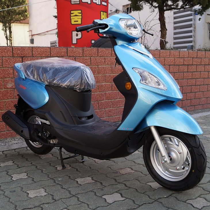 SYM 우100 WOO100 스쿠터  여성용 근거리 출퇴근용