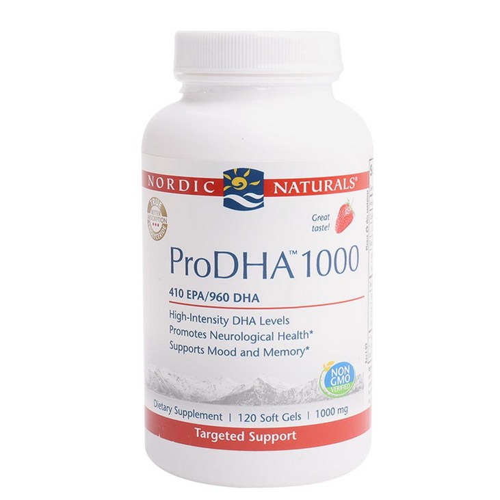 노르딕내츄럴스 프로DHA 1000 410 EPA/960 DHA 스트로베리 소프트 젤