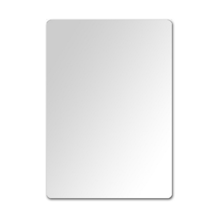 리버그린 라운드 사각 민자 벽걸이 거울 500 x 800 mm 20230429