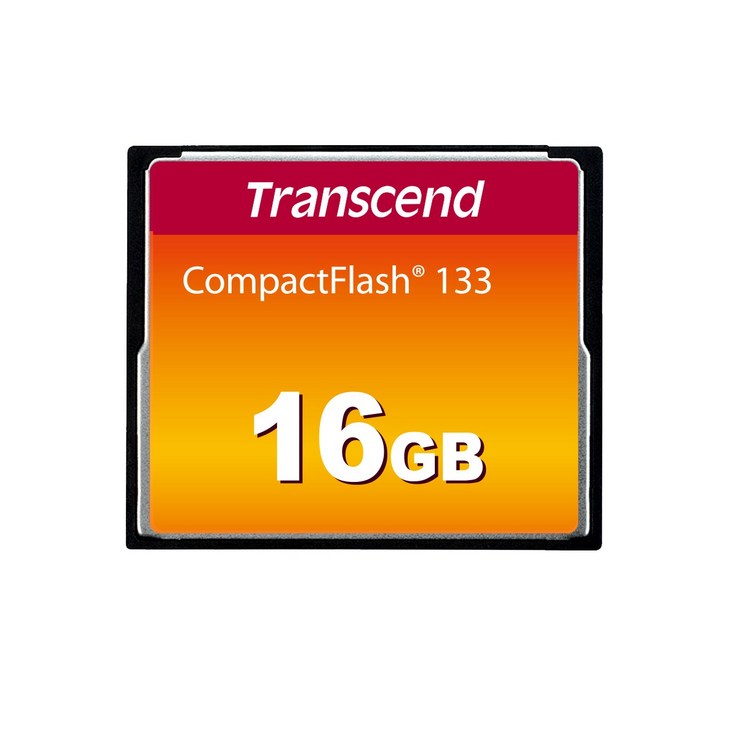 트랜센드 CF 16GB 133X 메모리카드 133배속 CF카드 CF메모리카드, 16GB
