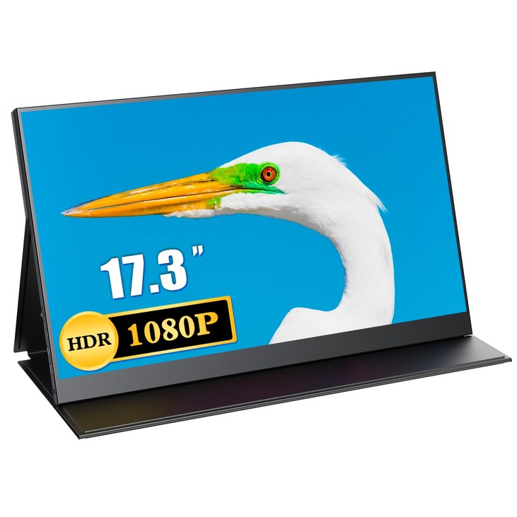 UPERFECT FHD 17인치 초슬림 DEX 포터블 HDR 휴대용 모니터 173K01, 173K01