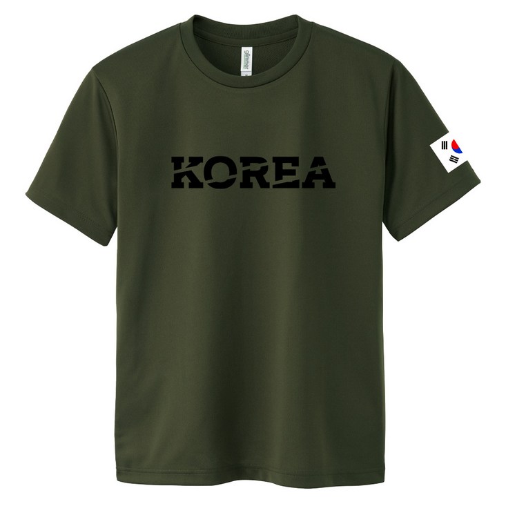 기능성 반팔티 코리아 티셔츠 korea army 티셔츠 남자 쿨론티