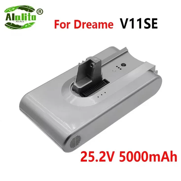 대용량 5000mAh 배터리  Xiaomi Dreame 진공 청소기 V11 VVT1 VVN5 교체용 리튬 이온