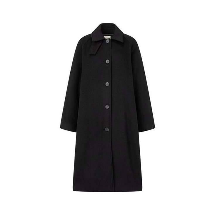 정품 매장 STUDIO TOMBOY A라인 라글란 코트 클래식한 디자인 여성용 겨울 아우터 스타일리시한 A라인 라글란 코트