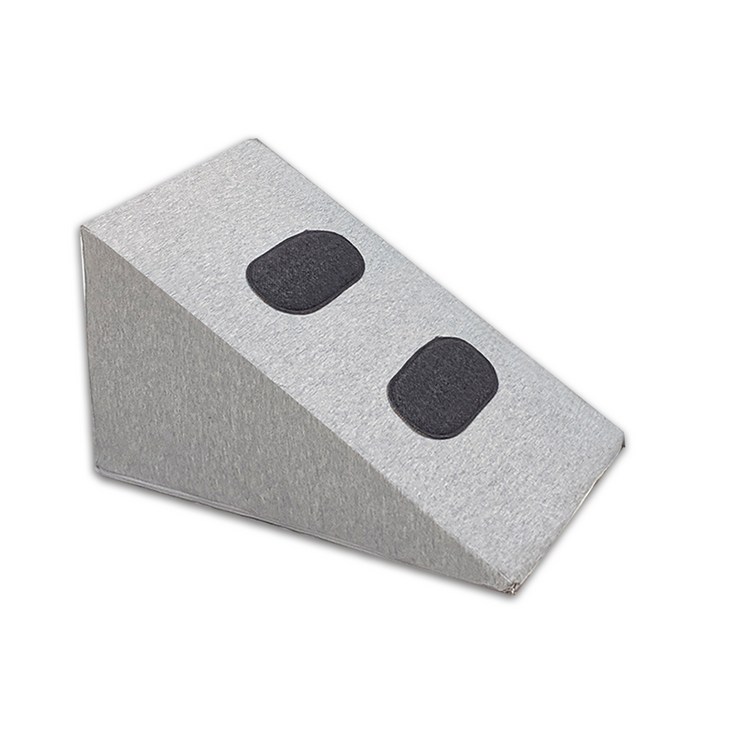 1040펫 강아지 계단 슬라이드 라이트 그레이 투텝 소,중