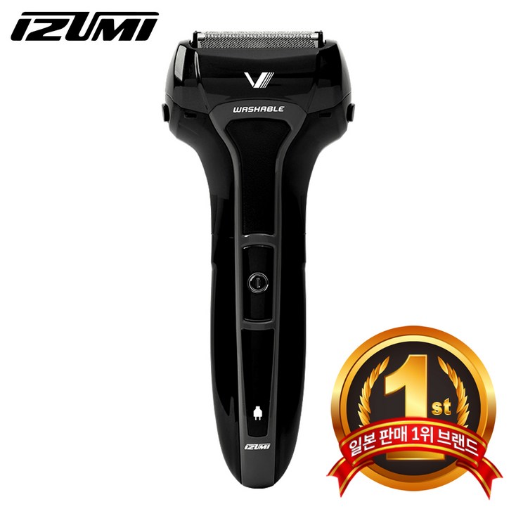 이즈미 전동 3중날 전기면도기 IKS2200 IPX7방수 습식 건식 선물, 1개, 혼합색상
