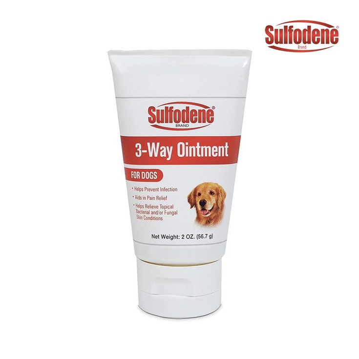 SG솔루션 설포덴 반려견 연고 상처 통증완화 감염방지 56.7g Sulfodene Wound Care Ointment