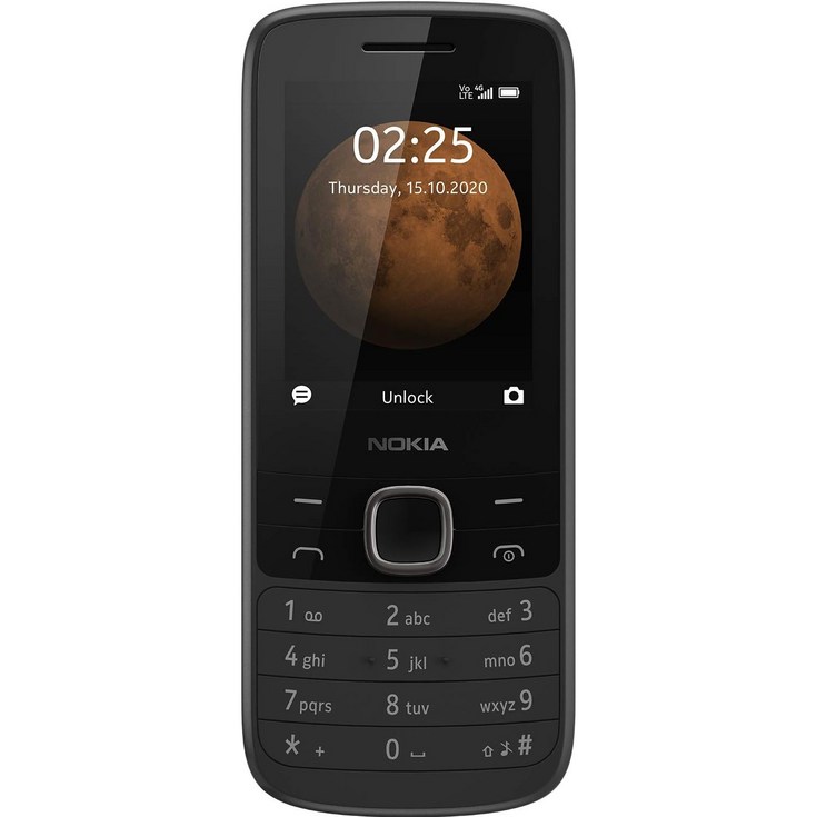 노키아 225 언락 4G 휴대폰 블랙 3