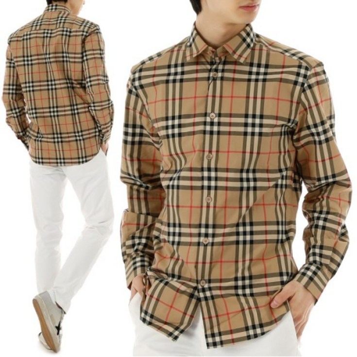 버버리 23FW  빈티지 체크 포플린 셔츠 8020863 A7028