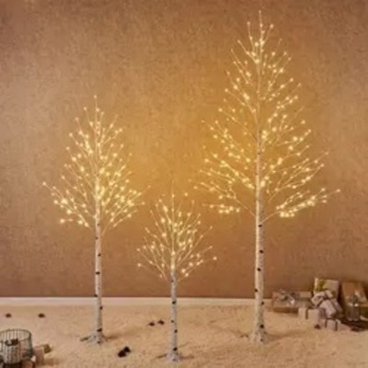 크리스마스트리240 자작나무 LED 크리스마스트리 2종 150cm,180cm 구성