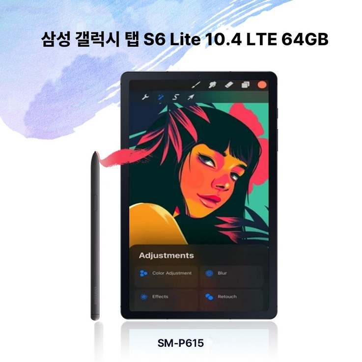 삼성전자 갤럭시탭S6 라이트 10.4 LTE 64GB, 삼성 태블릿, 정품 삼성전자 갤럭시탭S6 라이트 10.4 LTE 64GB, 삼성 태블릿, 정품