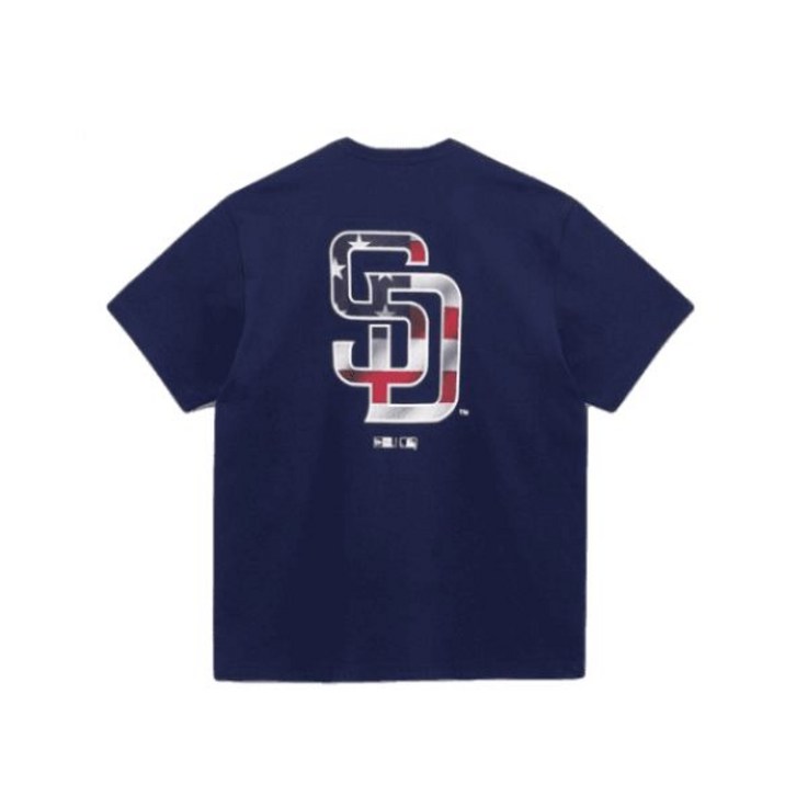 뉴에라 공식스토어 뉴에라 MLB 샌디에이고 파드리스 인디펜던스 데이 티셔츠 오션 케이번14179161