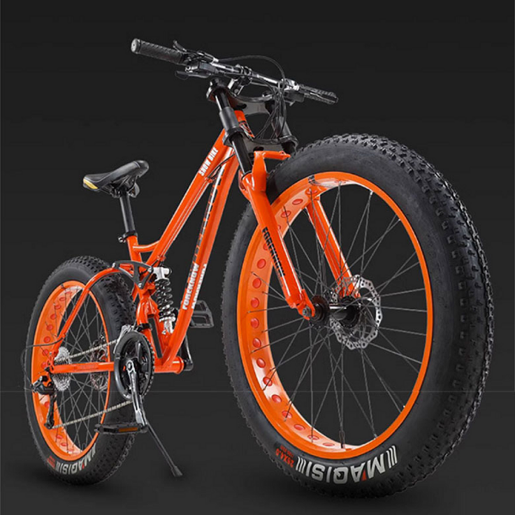 GOBC 팻바이크 펫바이크 산악 자전거 와이드 광폭타이어 MTB자전거 엠티비 바퀴큰