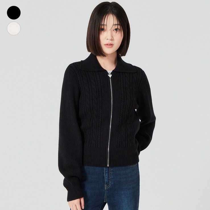 게스 스웨터 꽈배기 집업 가디건 OO3SE601 게스 스웨터 꽈배기 집업 가디건 OO3SE601