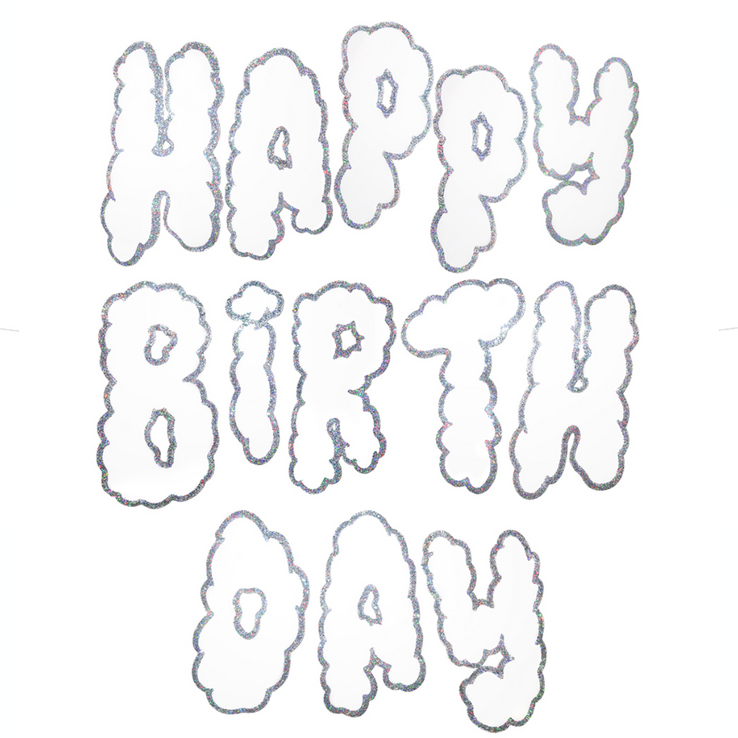 알렉스앤소냐 클라우드 생일 가랜드, 1개입