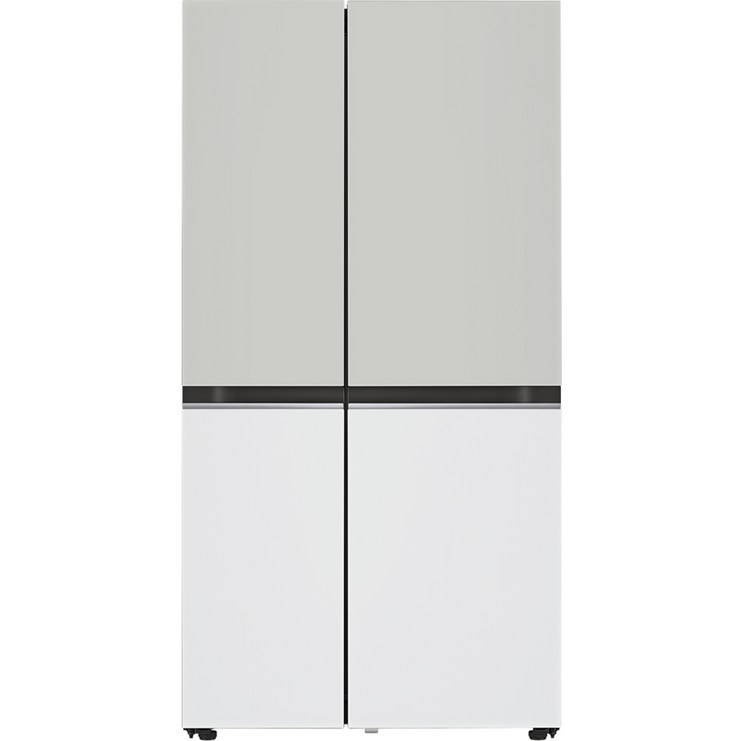[색상선택형] LG전자 오브제컬렉션 양문형 냉장고 디오스 S834MGW12 832L 방문설치 20230419