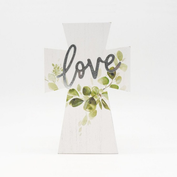 빈티지 소품, 나무십자가 Pure Love