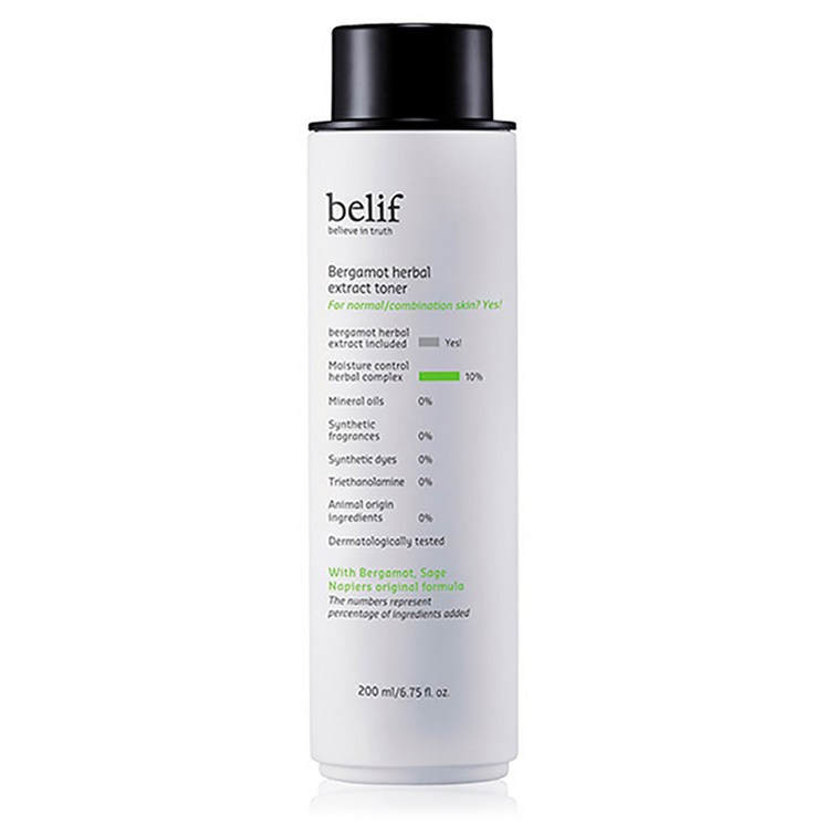 빌리프 베르가못 허벌 익스트랙트 토너, 200ml, 1개 빌리프 베르가못 허벌 익스트랙트 토너, 200ml, 1개