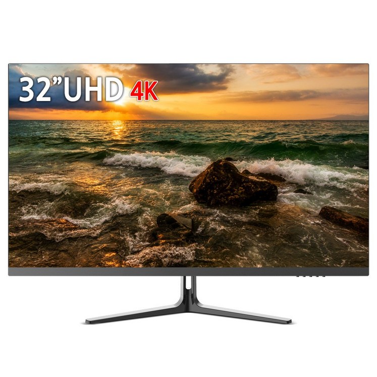 화봄 32인치 모니터 PC 가성비 게이밍 사무용 CCTV용 IPS 고해상도 울트라 HD 4K HDR DP포트 탑재, HB325U 80cm, HB325U 무결점