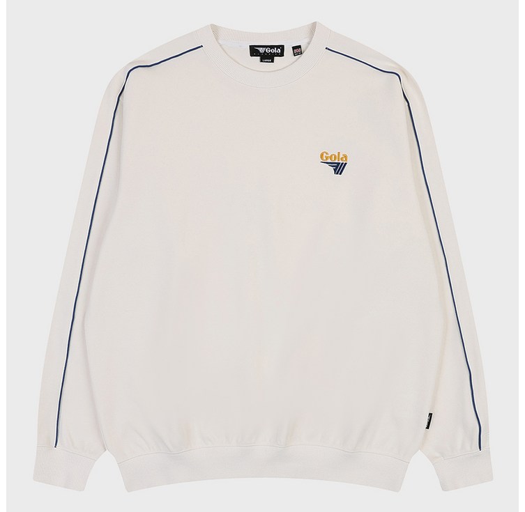 골라 남녀공용 로고 플레이 스웻 셔츠 WGLA6TBMMZ02