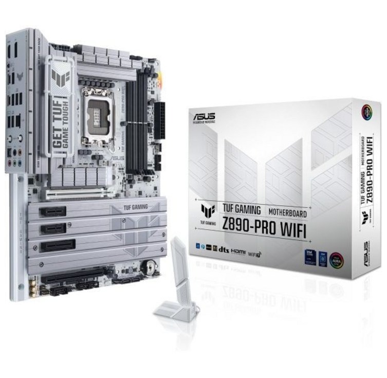 ASUS TUF 게이밍 Z790플러스 WiFi LGA 1700인텔 14세대, 12세대, 13세대 ATX 마더보드PCIe 5.0, DDR5, 4개 M.2 슬롯, 161