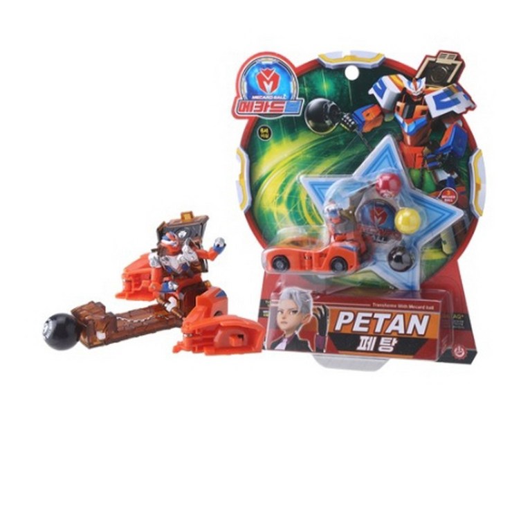 메카드볼 페탕 N 로봇장난감, MIX, 1개