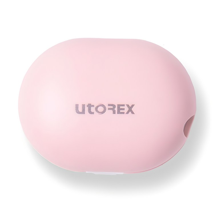 유토렉스 에그팝 충전식 UVC 휴대용 칫솔살균기 UTC3150P, UTC3150P, 핑크