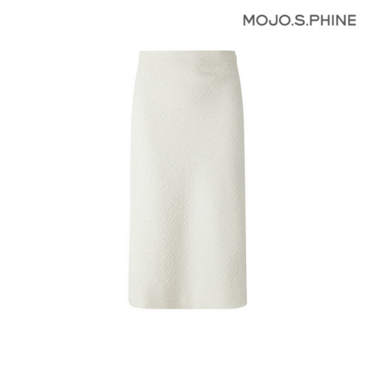 모조에스핀 슬릿 포인트 트위드 스커트 CRS223MSD102 473698