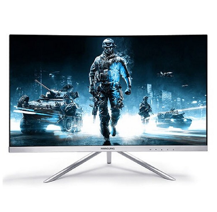 한성컴퓨터 ULTRON 2457C 커브드 144HZ PVA광시야각 게이밍24인치모니터 중고