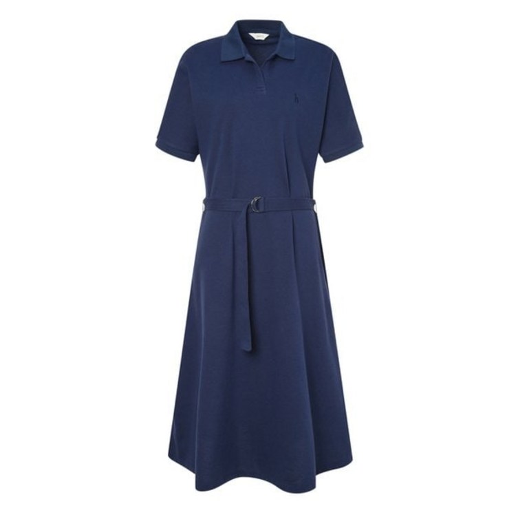 백화점정품 헤지스레이디스 원피스 스테디셀러네이비 벨티드 면혼방 WSDR4B771N2