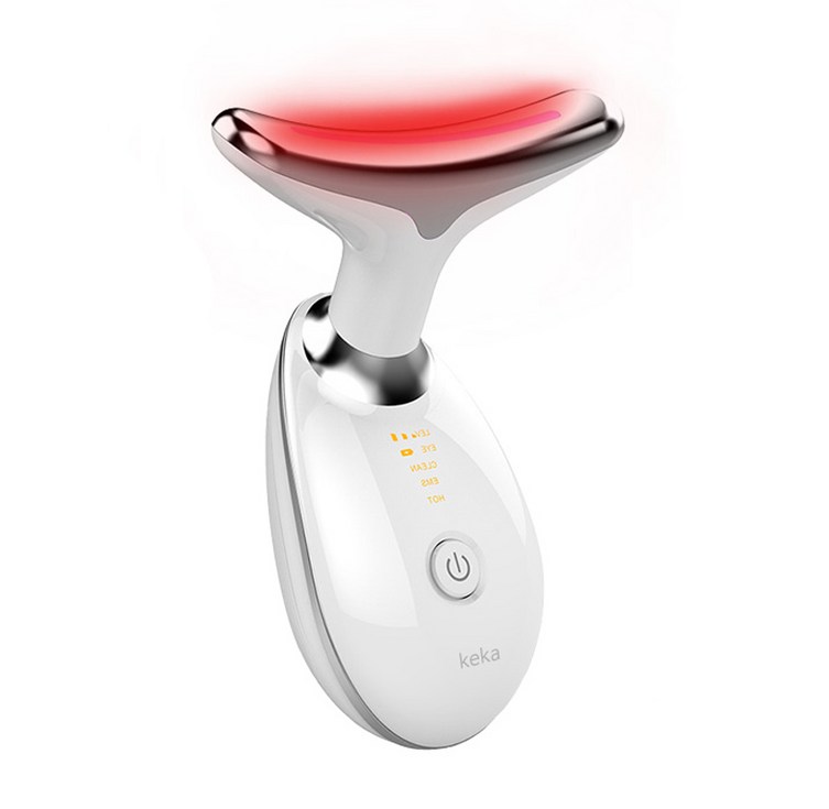 keka 갈바닉 얼굴 목 마사지기 45도 온열 LED EMS미세전류 이온도입 센서 음파 진동 USB충전식 keka 갈바닉 얼굴 목 마사지기 45도 온열 LED EMS미세전류 이온도입 센서 음파 진동 USB충전식