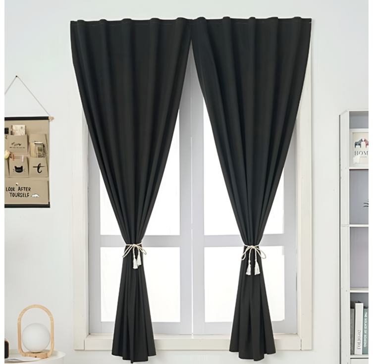 유피해피 1초완성 간편하게 붙이는 찍찍이 암막커튼