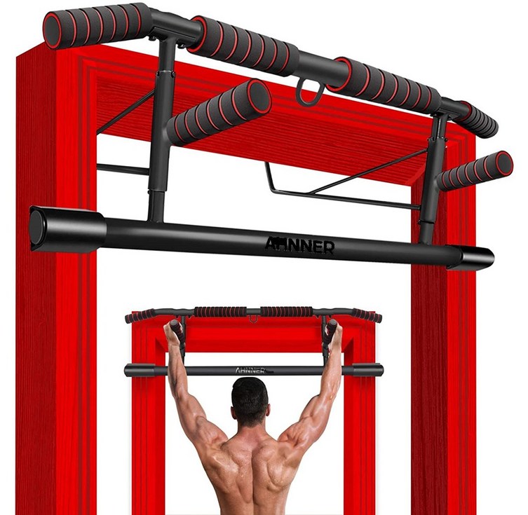 스파이더 철봉 치닝디핑 가정용 도어짐 문틀 턱걸이