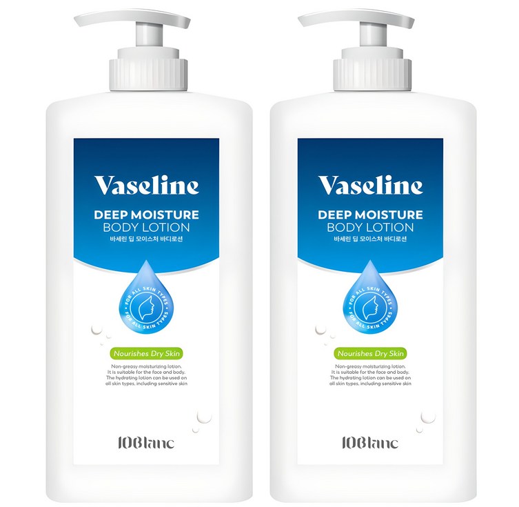 바세린 딥 모이스처 바디로션 11 대용량 고보습 텐블랑