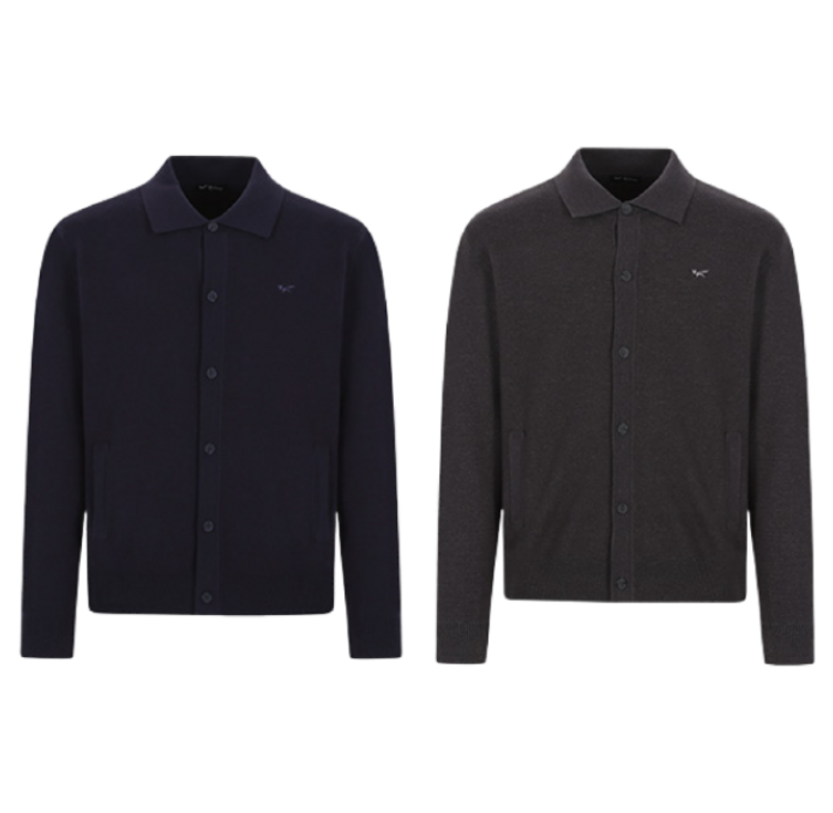 울시 남성 카라풀오버 골프니트 이너니트 스웨터