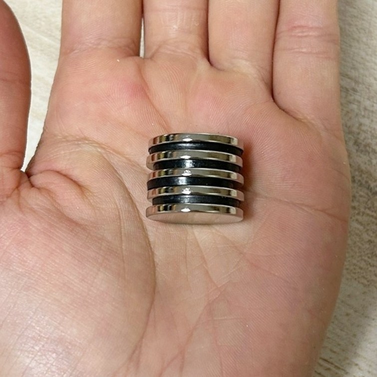 D202T 네오디움 원형자석 ND 지름 20mm x 두께 2mm 니즈, 5개